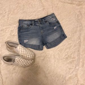 Levi Strauss and co blue Jean shorts